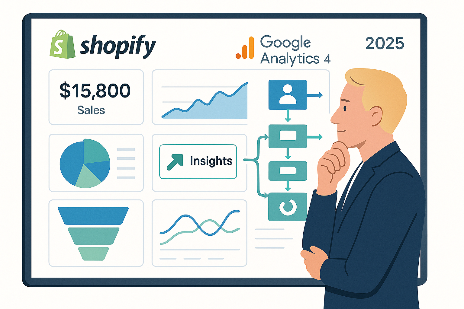 Google Analytics 4 för Shopify: Så tolkar du användardata för ökad lönsamhet